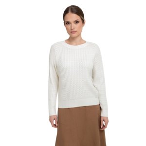 Dámsky sveter VOLCANO-S-KAMA-101M-CREAM MEL