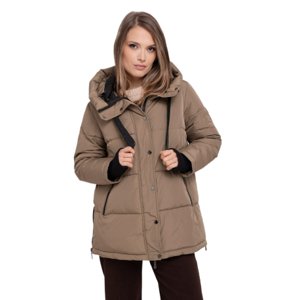 Dámska bunda VOLCANO-J-BLIS-102-BEIGE