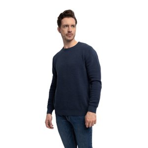 Pánsky sveter VOLCANO-S-MONO-604-DENIM