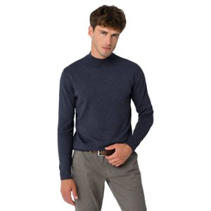 Pánsky sveter VOLCANO-S-BAZ-604M-DENIM MEL