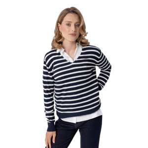 Dámsky sveter VOLCANO-S-TOLA-600-NAVY