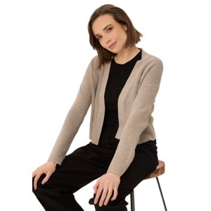 Dámsky sveter VOLCANO-S-MIGA-102M-BEIGE MEL