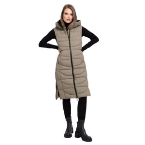 Dámska vesta VOLCANO-V-JAVA-102-BEIGE