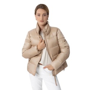 Dámska bunda VOLCANO-J-GIGI-102-BEIGE