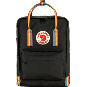 Batoh FJALLRAVEN-Kanken - rainbow black/rainbow pattern