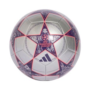 Futbalová lopta ADIDAS-UCL CLB SILVMT/DPURPL/TURBO