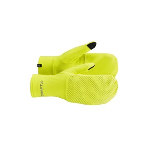 Bežecké rukavice CRAFT-LUMEN FLEECE HYBRID GLOVE 2-851000-Yellow
