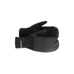 Bežecké rukavice CRAFT-LUMEN FLEECE HYBRID GLOVE 2-999000-Black