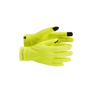 Bežecké rukavice CRAFT-LUMEN FLEECE GLOVE 2-851000-Yellow