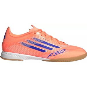 Pánske futbalové kopačky halové ADIDAS-F50 League M IC beam orange/lucid blue/cloud white