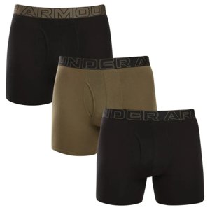 Pánske boxerky UNDER ARMOUR-3 PACK-M UA Perf Cotton 6in - 3pk