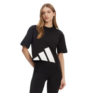 Dámske tričko s krátkym rukávom ADIDAS-W BL SJ BF T BLACK/WHITE