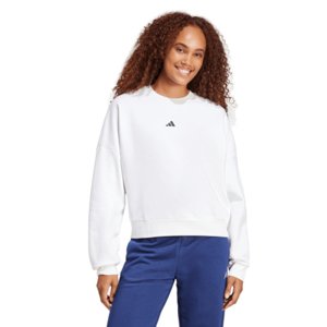 Dámska zateplená mikina ADIDAS-W SL FC SWT WHITE/BLACK