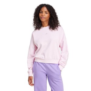 Dámska zateplená mikina ADIDAS-W SL FC SWT CLPINK/WHITE