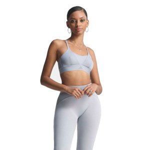 Dámska tréningová športová podprsenka ADIDAS-HYG SHN BRALETT HALSIL/GREY