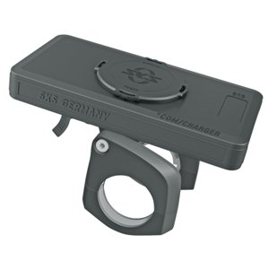 Držiak na bicykel SKS GERMANY-Držák telefonu Compit Power včetně powerbanky 10 000mAh