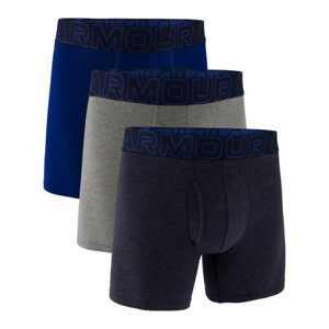 Pánske boxerky UNDER ARMOUR-3 PACK-M UA Perf Cotton 6in-BLU