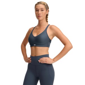 Dámska tréningová športová podprsenka UNDER ARMOUR-UA Infinity Low 2.0 Bra-GRY