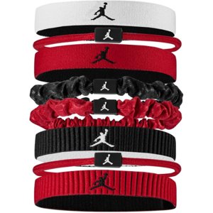 Dámska čelenka NIKE-JORDAN MW HEAD TIES 8PK WH/GR/BK