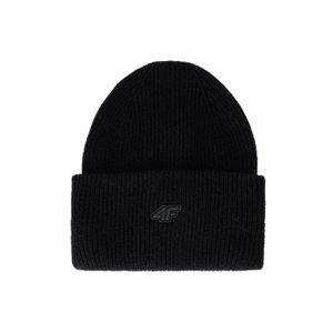 Zimná čiapka 4F-CAP WAW25ACAPU562-20S DEEP BLACK