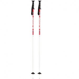 Juniorské lyžiarske palice BLIZZARD-Race junior ski poles, white/red