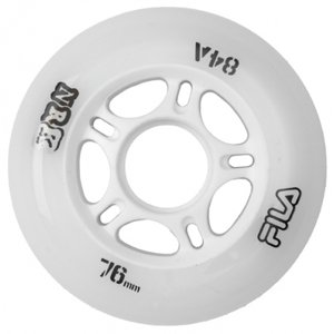 Náhradné kolieska na korčule FILA SKATES-URBAN WHEELS 76MM/84A WHT