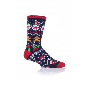 Pánske ponožky HEAT HOLDERS-1 PACK-MEN LITE FESTIVE FUN-CHRISTMAS SOCKS