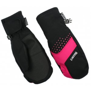 Juniorské lyžiarske rukavice palčiaky BLIZZARD-Mitten junior ski gloves, black/pink