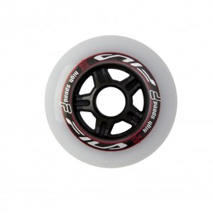Náhradné kolieska na korčule FILA SKATES-FILA WHEELS 6x90MM/83A WHT/RED