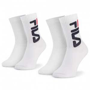 Ponožky do inline korčúľ FILA-F9598 SOCKS 2-PACK-300-WHITE