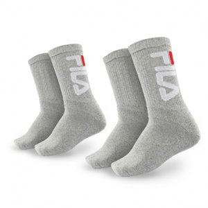 Ponožky do inline korčúľ FILA-F9598 SOCKS 2-PACK-400-GREY