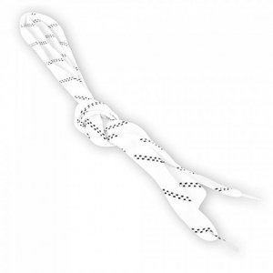 Šnúrky do korčulí TEMPISH-Šnúrky hokejové 160 - 260 cm white