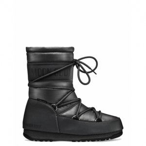 Dámske členkové zimné topánky MOON BOOT-MID NYLON, 001 black
