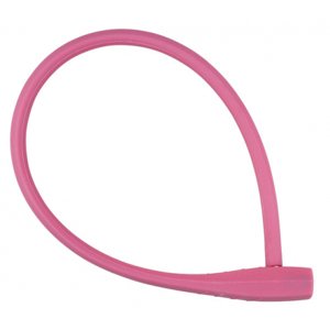Zámok na bicykel PRO-T-Plus M10 x 60cm Silicone Pink