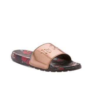 Dámske šlapky (plážová obuv) COQUI-Cleo birds/bronze