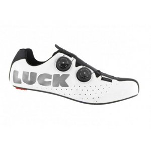 Cyklistické tretry LUCK-PILOT road cycling shoes White