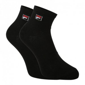 Ponožky FILA-F9303 SOCKS QUARTER PLAIN 3 PACK-200 BLACK