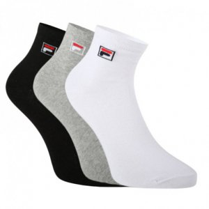 Ponožky FILA-F9303 SOCKS QUARTER PLAIN 3 PACK-700 CLASSIC