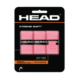 Vrchná omotávka HEAD-Xtreme Soft 3pcs Pack Pink