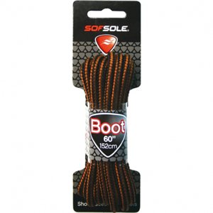 Šnúrky do topánok SOFSOLE-WAXED Brown I 152 cm