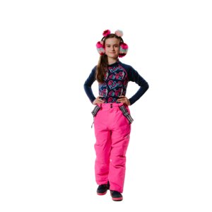 Detské lyžiarske nohavice AUTHORITY KIDS-SP-KIDJO_pink