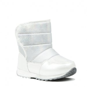 Detské vysoké zimné topánky WOJTYLKO-Crowan silver