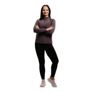 Dámska bežecká bunda ANTA-Knit Track Top-862215702-1-22_Q1-Dark purple-grey
