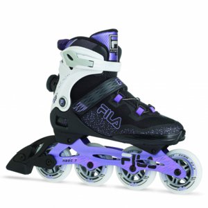 Dámske kolieskové korčule FILA SKATES-LEGACY QF LADY BLACK/VIOLET