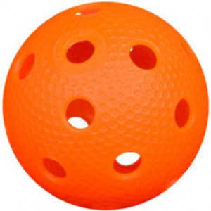 Florbalová loptička MPS-MATCH IFF - neon orange