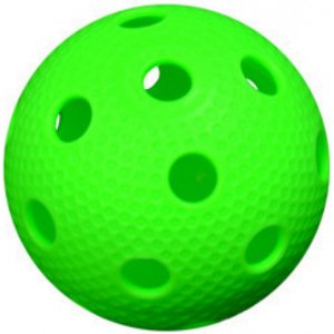 Florbalová loptička MPS-MATCH IFF - neon green