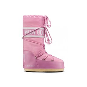 Dievčenské vysoké zimné topánky MOON BOOT-ICON NYLON, 063 pink