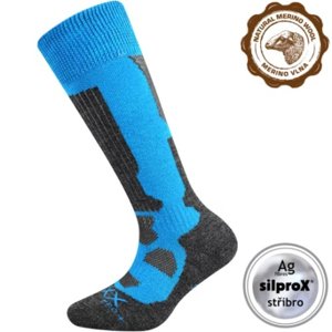 Chlapčenské turistické podkolienky VOXX-1 PACK-Merino Etrexík-kneesock-Blue