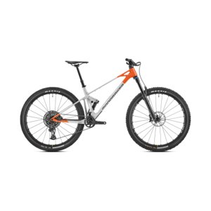 Horský bicykel MONDRAKER-Raze Carbon R, racing silver/orange