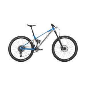 Horský bicykel MONDRAKER-Superfoxy, racing silver/blue marlin